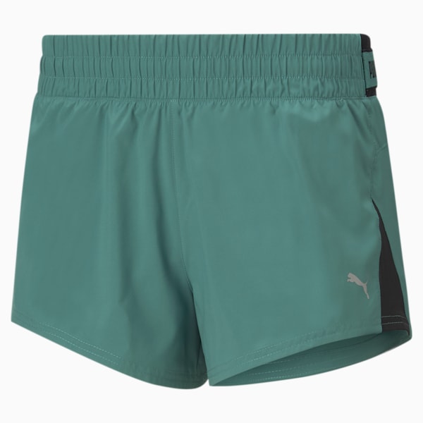 Run COOLadapt 3" Women's Running Shorts, Blue Spruce, extralarge-IND